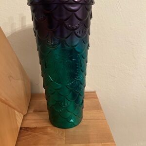 Starbucks Mermaid Tumbler - Purple and Teal